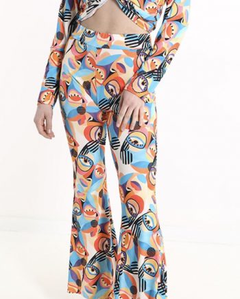 Conjunto Escote En V Acampanados